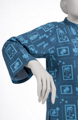 PRINTED CAMBRIC STITCHED 2 PIECE