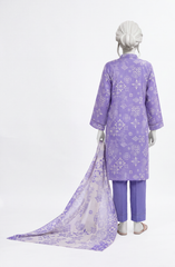 PRINTED LAWN STITCHED 3 PIECE
