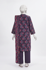 PRINTED LAWN STITCHED 3 PIECE