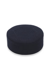 NAVY BLUE BLENDED CAP