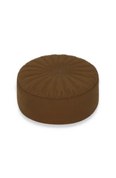 MTJ BROWN MEN CAP WASH N WEAR