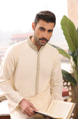FESTIVE'22 MEN FORMAL KAMEEZ SHALWAR CREAM