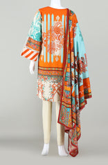 AQUA ETHNIC WITH FRONT DORI 3PC SUIT (6861124763822)