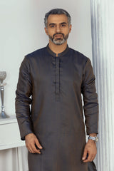 MEN KURTA PLAIN DARK BLUE