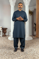 MEN KAMEEZ SHALWAR BLUE
