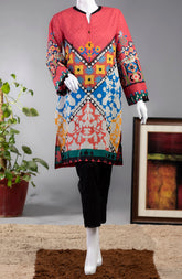 MANDALA LAWN PRINTED 1PC STITCH KURTI (6655408799918)