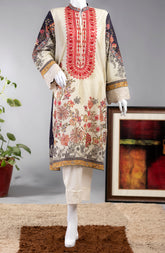 RICH ORNAMENT LAWN PRINTED 1PC STITCH KURTI (6660831477934)