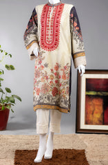 RICH ORNAMENT LAWN PRINTED 1PC STITCH KURTI (6660831477934)