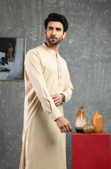 PRE WINTER'22 MEN KAMEEZ SHALWAR SEMI FORMAL LIGHT PISTA
