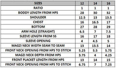 SUMMER'23 BROKEN OMBRE 1PC STITCH KURTI