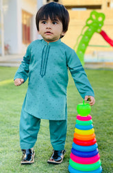 INFANT KAMEEZ SHALWAR GREEN