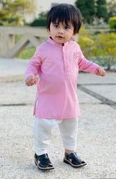 FESTIVE'22 INFANT CASUAL KURTA PINK