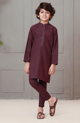 WINTER'22 BOYS CASUAL KURTA PAJAMA SCARLET