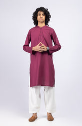 SUMMER'23 TEENS KURTA PLAIN PURPLE