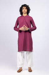 SUMMER'23 TEENS KURTA PLAIN PURPLE