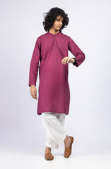 SUMMER'23 TEENS KURTA PLAIN PURPLE