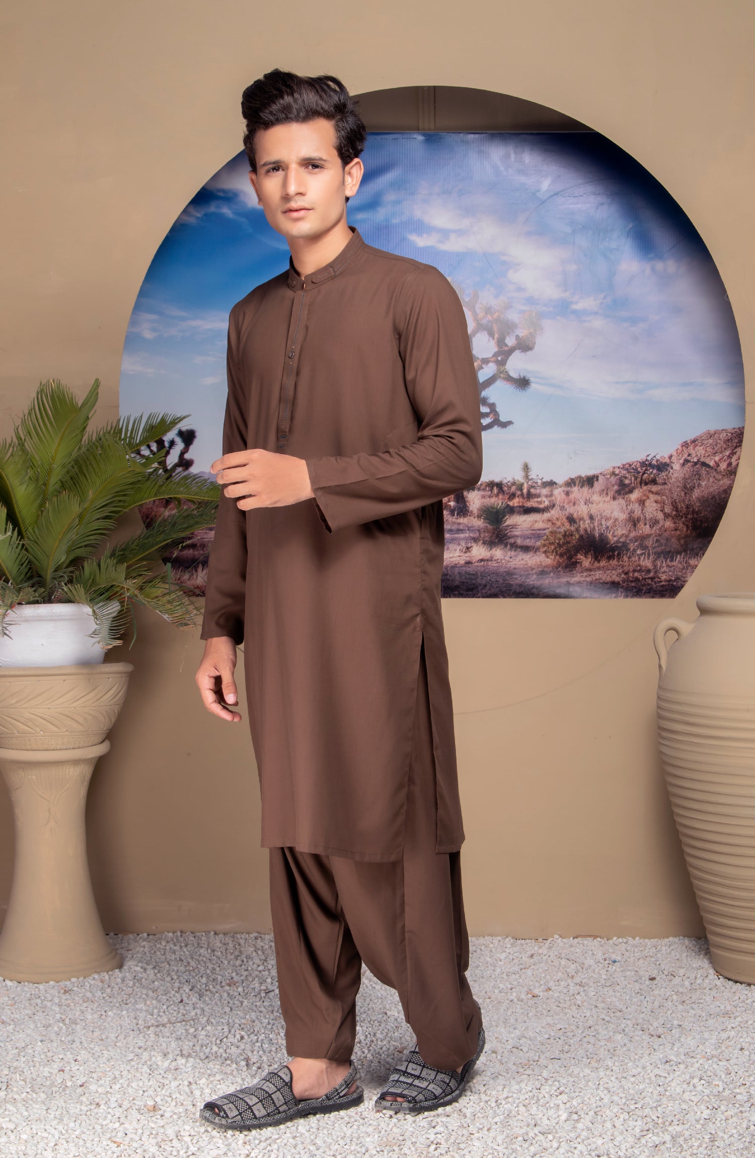 TEENS PLAIN KAMEEZ SHALWAR (6929858166958)