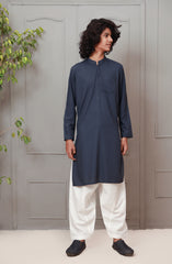 SUMMER'23 TEENS KURTA CASUAL CHARCOAL