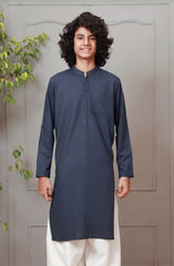 SUMMER'23 TEENS KURTA CASUAL CHARCOAL