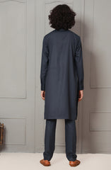 SUMMER'23 TEENS KURTA PAJAMA CASUAL BLUE