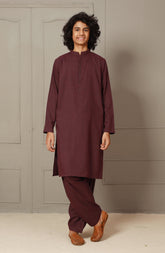 SUMMER'23 TEENS KAMEEZ SHALWAR SEMI FORMAL SCARLET