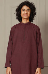 SUMMER'23 TEENS KAMEEZ SHALWAR SEMI FORMAL SCARLET