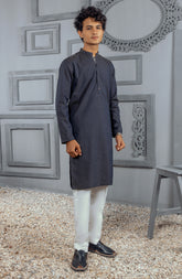 TEENS SEMI FORMAL STYLING KURTA DARK BLUE