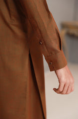 SUMMER'23 TEENS KAMEEZ SHALWAR SEMI FORMAL RUST