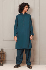 SUMMER'23 TEENS KAMEEZ SHALWAR SEMI FORMAL TURQUOISE