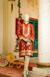 FESTIVE'22 SHAHNAMEY 1PC STITCHED KURTI