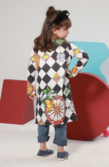 SUMMER'23 SICILIAN WHEEL 1PC STITCHED KURTI