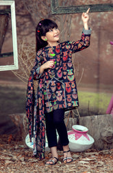 CHOGHA GIRLS 2PC STITCHED SUIT