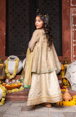 EID FESTIVE'22 GIRLS 3PC STITCHED SUIT