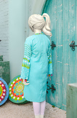 SUMMER'22 ICE MINT 1PC STITCH KURTI