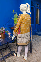 SUMMER'22 MUSTARD BASE 1PC STITCH KURTI