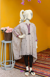 SUMMER'22 MYSTIC GREY 1PC STITCH KURTI