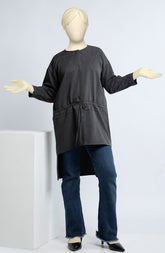 WINTER'22 PRUSSIA BLUE 1PC STITCH KURTI