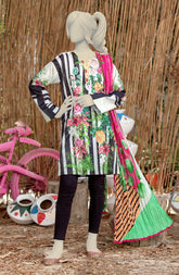 FLORET TEEN GIRLS 2PC STITCHED SUIT