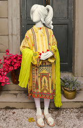 SUMMER'22 PRESSED FLOWER TEEN GIRLS 2PC STITCHED SUIT