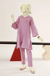 SUMMER'23 TONAL LILAC 2PC STITCHED SUIT