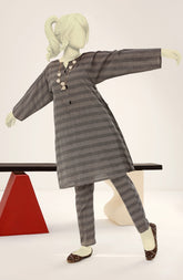 SUMMER'23 GIRLS TEENS 2PC STITCHED SUIT