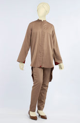 WINTER'22 TAN BOWN 2PC STITCHED SUIT