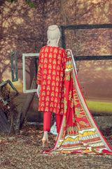 ISFAHAN EMBROIDERED STITCHED 3PC SUIT