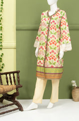 FANCY FLORA LAWN PRINTED 1PC STITCH KURTI (7006481383598)