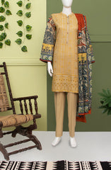 WOMEN PORCELAIN EMBROIDERED LAWN 3PC UNSTITCHED