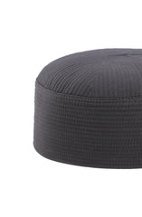 MTJ CHARCOAL MEN CAP WASH N WEAR