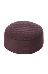 MTJ MAROON MEN CAP WASH N WEAR