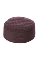 MTJ MAROON MEN CAP WASH N WEAR
