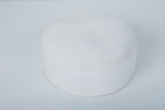 MTJ OFF WHITE MEN CAP WASH N WEAR (7041895694510)