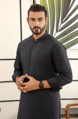 MEN KAMEEZ SHALWAR BLACK